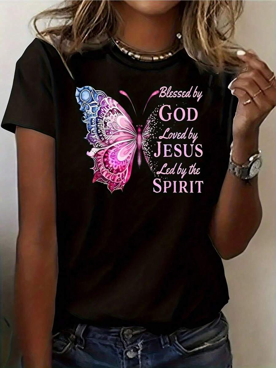 1 camiseta divertida con estampados humorísticos - 100% algodón, cuello redondo con estampados originales - adecuada para uso casual, ropa de jardinería, estampado en blanco y negro, diseño de cuello redondo, unisex, perfecta para Halloween, Navidad, Día de Acción de Gracias o como regalo de cumpleaños. 180g 100% algodón. - Negro - Ver 1