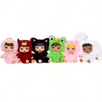 L.O.L.SURPRISE! Móc khóa hộp bí ẩn Bratz – Búp bê thời trang bất ngờ khi mở hộp, đồ sưu tầm kèm phụ kiện thời trang, quà tặng trang trí bàn làm việc dễ thương.
