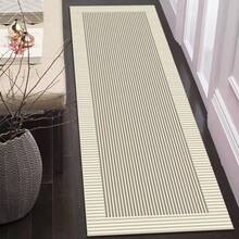 1 pieza Estilo nórdico - Parche a rayas - Alfombra elegante y multifuncional de alta gama, Alfombra de cocina, Felpudo de cocina, Alfombra de cocina, Felpudo, Alfombra pequeña, Alfombra, Alfombra pasillo, Alfombra de piso, Decoración del hogar, Alfombra de área, Alfombra de exterior, Alfombra de dormitorio, Alfombra lavable - Multicolor - Ver 10