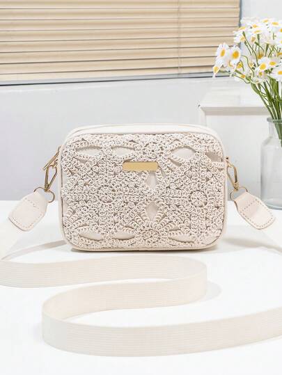 Fashion Women's Handbag, Ladies Shoulder Crossbody Bag, Small Square Bag, Multi-Color