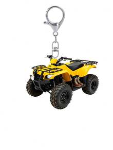 2D 壓克力全地形車鑰匙圈，迷你四輪 ATV 裝飾，耐用配件適用於車鑰匙、背包和行李箱，越野愛好者和收藏家的理想禮物，時尚精緻，適合母親節、情人節、開學季、教師節、旅行、派對和其他場合 - 彩色 - 查看 12