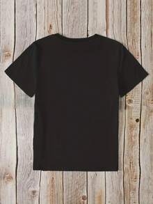 Camiseta estampada de moda casual para mujer, tallas grandes 0-8XL, capa base moderna, adecuada para salidas diarias, única, apta para todas las estaciones, ropa casual, camiseta de manga corta con múltiples opciones de color, camiseta para mujer de talla grande. Mi cerebro es un lugar peligroso, pero mi boca es peor. No tengo filtro ni frenos; si algo me golpea el cerebro, sale disparado de mi boca. Es un regalo creativo y también un atuendo divertido. Es un artículo versátil para el uso diario. ¡Altamente recomendado por los compradores, un imprescindible! - Negro - Ver 2
