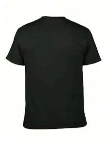 3D Skull Graphic Print T-Shirt - Casual Short Sleeve Black Sweatshirt, Outdoor Summer Clothing, Comfortable And Cool Design, Casual Summer Wear| Casual Style Clothing| 9RNJ Quality Print - 黑色 - 查看 2