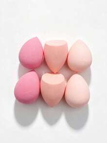 12/9/6/3/1 Stück Make-up Schwämme, mehrfarbige Foundation Schwämme, Make-up Werkzeuge, geeignet für flüssige/cremige/pudrige Produkte, passend für alle Hauttypen - Verschiedenfarbig - Übersicht 15