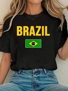 Women T-Shirts - Black - View 7