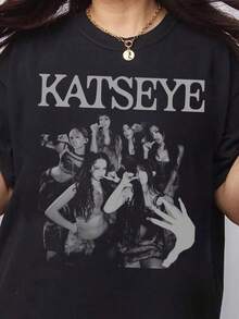 Women T-Shirts - Black - View 1