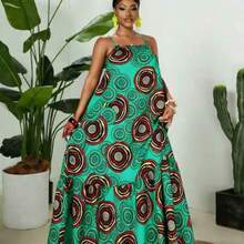 Maweii 2025 New Colorful Plus Size Fashionable Dress With Vacation Vibe - Verde - Ver 1