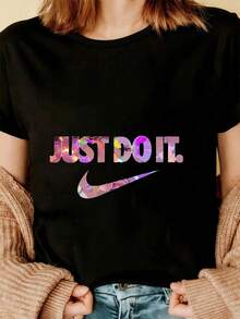 Women T-Shirts - Black - View 3