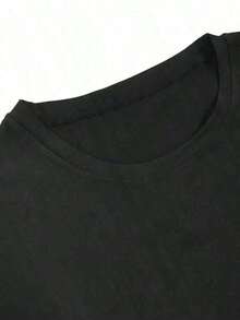 100% cotton Camiseta de Amante del Café con Esqueleto, Esqueleto Divertido Nunca Mejor, Camiseta Gráfica de Esqueleto para Halloween, Diseño Gótico de Esqueleto, Camisetas Gráficas 100% de Algodón Cómodo - Negro - Ver 4