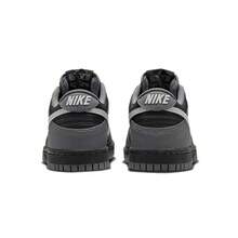 Nike DUNK Low 黑色休闲运动鞋，复古滑板鞋，IM6028-010 - 黑灰 - 查看 6