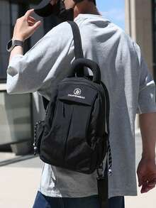 Unisex Lightweight Minimalist Backpack, Portable Large Capacity Student Bookbag For Outdoor, Casual Travel,Y2k - Multicolor - View 11