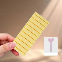 1pc Multi-Compartment Acrylic Nail Stamping Plate Storage Box, Desktop Nail Sticker Organizer Rack, Portable Nail Foil Roll Storage Box, Nail Polish Color Card Display Stand - Multicolor - View 12