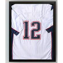 2D Wooden Flat Printed Decorative Basketball & Football Jersey Display Frame With Magnetic T-Shirt & Shirt Display Rack - Multicolor - View 4