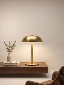 Nordic Cordless Table Lamp, 1200mAh Rechargeable Battery Powered LED Bedside Night Light With 3-Level Touch Dimming, Minimalist Design For Bedroom Living Room Cafe - AA - View 12