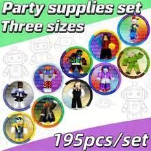 Roblox Round Stickers 195Pcs 3/4/5cm Cartoon Game Theme Waterproof For Laptop Phone Bottle Party Gift - Roblo Boy (original) Round Sticker - View 8