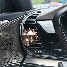 Bulldog Car Air Freshener Unscented Car Decoration Geur Clip Bulldog Fragrance Car Diffuser - A - Ver 7
