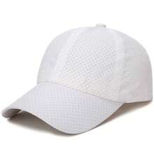 1pc Men's Breathable Mesh Baseball Cap, Outdoor Sports Hat, Adjustable Sun Protection Casual Cap Suitable For Spring, Autumn, Outdoor, Travel, Beach, Party - Multicolor - View 20