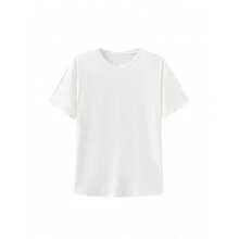 Camiseta de verano para mujer, de cuello redondo y manga corta, con estampado de leopardo y letras, estilo europeo y americano para comercio transfronterizo. - Blanco - Ver 2