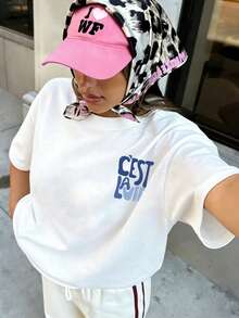 Women T-Shirts - White 2 - View 5