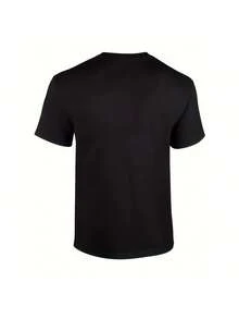 Bendiciones de Dios, Amor de Jesús - Camiseta de Algodón con Diseño del Espíritu Santo, Manga Corta, Cuello Redondo - Regalo Perfecto para Hombres y Mujeres. - Negro - Ver 2