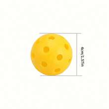 Bộ 3 vợt Pickleball mini 26 lỗ, phụ kiện Pickleball - Nhiều màu - Xem 3
