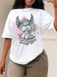 Women T-Shirts - White - View 1