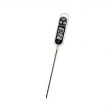 1pc, 10pcs, 12pcs [Probe Food Thermometer] Outdoor BBQ Precise Temperature Measurement Tool, Kitchen Roasting Baking Digital Display Thermometer, Portable Hanging Ring Food Core Temperature Measuring Device, Home & Commercial High-Temperature Cooking Temperature Control Gadget, Practical Tool To Enhance Cooking Taste - M - View 6