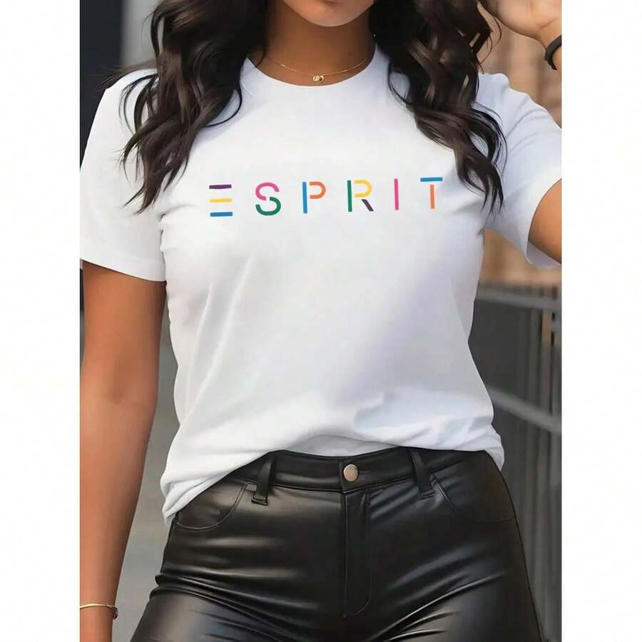 Dam-T-shirts - Vitt - Visa 1