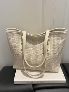Minimalist Fashion Multi-Purpose Shoulder Bag. 2026 New Modern Style Bag. Elegant Women's Handbag. - White - View 9