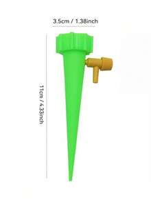 自动浇水器,盆栽植物自动浇水支架,室内外园艺滴灌系统。室内外均可完美使用,适用于户外花园,也可用于种植蔬菜、水果和各种植物。对于懒惰的植物爱好者来说,这绝对是必备之选,可以节省更多时间享受生活。它也是各种节日聚会的绝佳礼物之选,非常适合开学季,有助于保持宿舍植物的健康状态,并保持空气清新。家用 - 澆水 - 查看 9