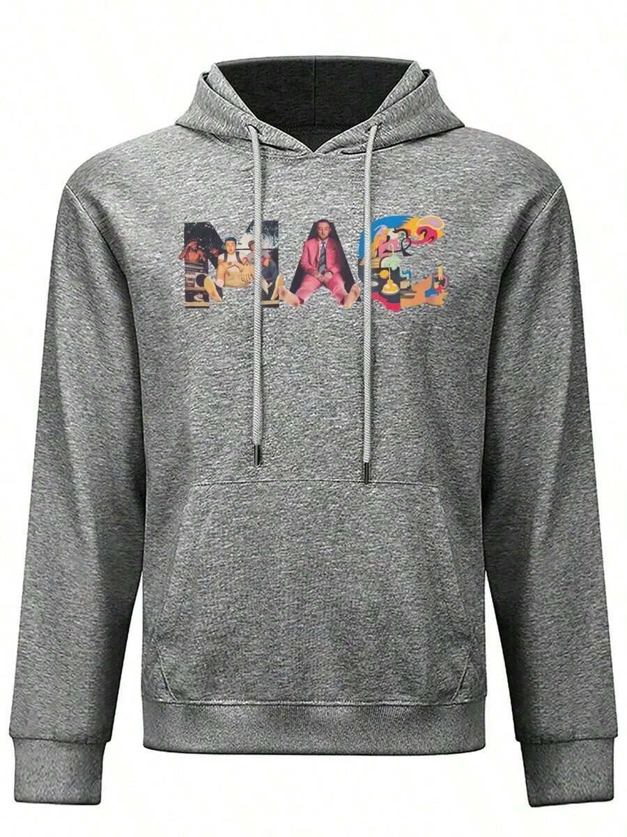 Nueva Camiseta de Verano Holgada con Estampado y Cuello Redondo, Camiseta con Estampado de Cabeza de Rapero Vintage, Camiseta Musical Vintage de los 90, Unisex 100% Algodón de Manga Corta, Ropa Superior para Hombre, Conjuntos de Moda Global, Ropa de Verano de Algodón, Camisetas para Hombre, Camisetas Gráficas, Ropa Urbana, Camisetas Divertidas, Conjunto a Juego Morado para Parejas. - Sudadera gris - Ver 1