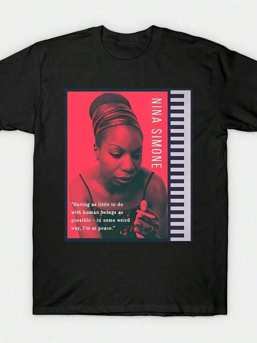 1 Vintage T-Shirt Featuring Teena Marie's "It Must Be Magic" Album Cover - 80s R&B Music Merchandise With Teena Marie Portrait And Song Titles, Retro Soft Texture Print T-Shirt, Unisex Short Sleeve Crew Neck T-Shirt For Men And Women, Comfortable Casual Wear For Adult Fans, 180g 100% Cotton, Designs Are Printed. Unisex. - 黑色 5 - 查看 1