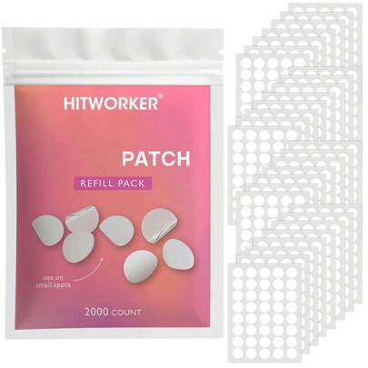 200pcs Face Covering Stickers, Alcohol-Free, Suitable For All Skin Types, Household Essential, Compact & Portable