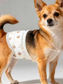 10pcs Disposable Pet Diapers, Breathable, Super Absorbent, Leak-Proof, Suitable For Small And Medium Dogs, Cats And Pets In Heat - Baby Boy M - View 10