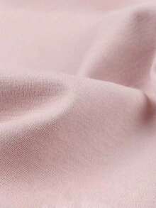 Camiseta de manga corta con cuello redondo, estampado, de estilo minimalista y versátil para vacaciones y playa, para mujer - Rosa - Ver 6