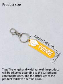 Custom Graduation Name Keychain, Personalized Cap Charm Key Chain, Minimalist Academic Keychains For Class Celebration, Customized Backpack Pendant - Style C - View 6