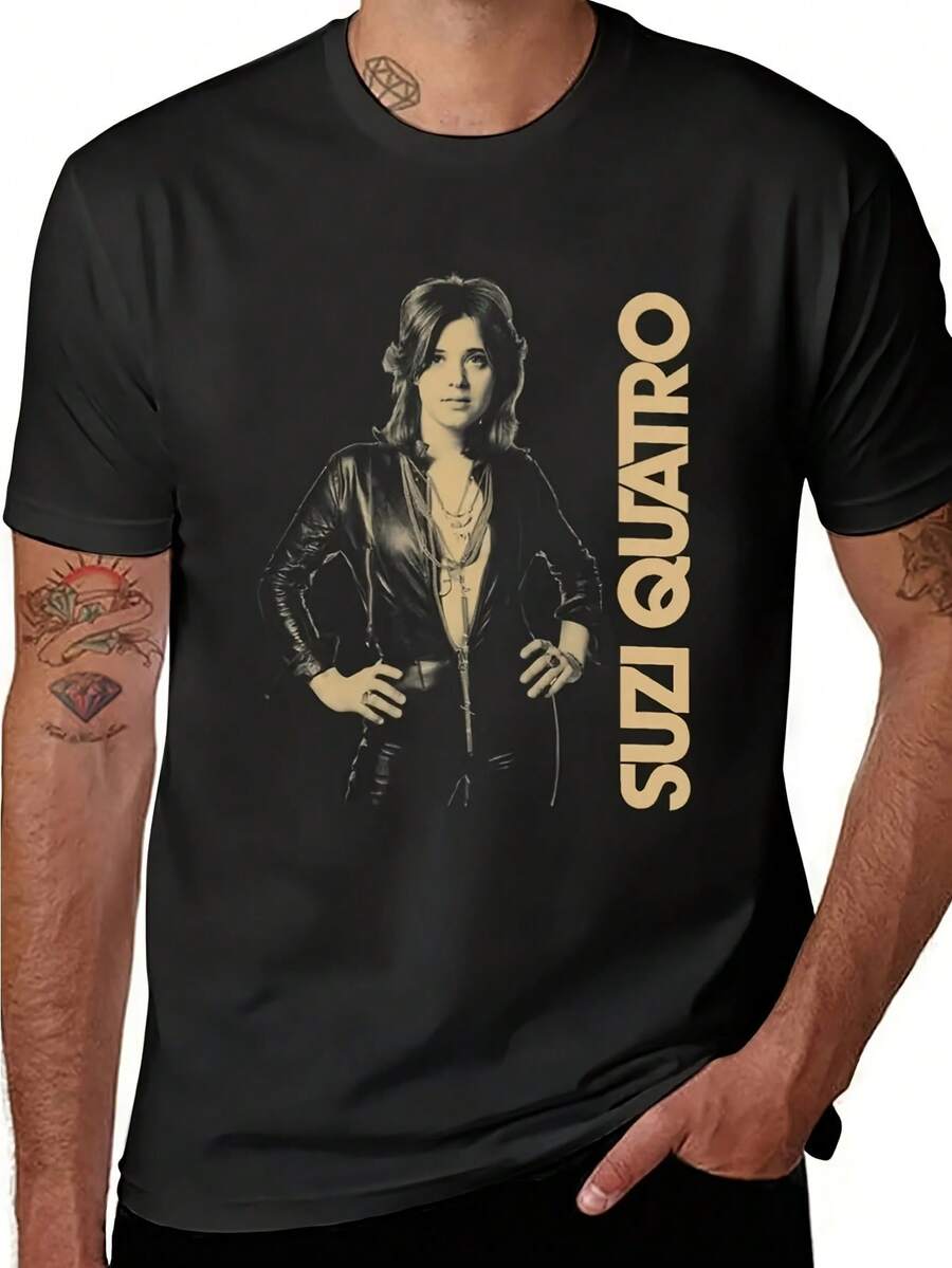 Women T-Shirts - Black - View 1