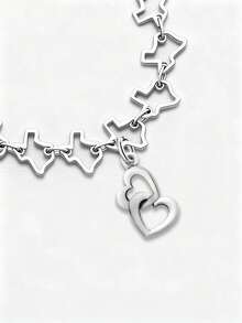 1 pieza Colgante de conejo con flor de primavera de plata de ley 925 minimalista y único, regalo de joyería delicada para hacer collares DIY para mujeres y hombres - Conjunto 1 - Ver 10