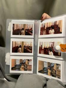 ألبوم صور صغير 1 قطعة 84/96/240/300 جيب، كتاب تخزين بطاقات الصور الكرتونية (تصميم صفحة واحدة أو صفحتين عشوائي) - متعدد الألوان - مشاهدة 7