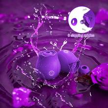 RUIJU Rose Sucking Vibrator For Women - Rechargeable Clitoral Stimulator With 8 Suction Modes, Ergonomic Design, Battery-Powered Adult Toy For Couples, Pleasure & Discreet Use, Vibrator For Women, Intimate Pleasure, Sleek Design, Durable Construction - 多款式 - 查看 12