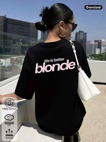 Women T-Shirts - Black - View 1