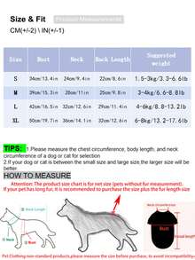 1件涤纶可爱甜美公主风宠物猫/狗服装，适合小型至中型宠物室内外穿着。 - 藍色 - 查看 3