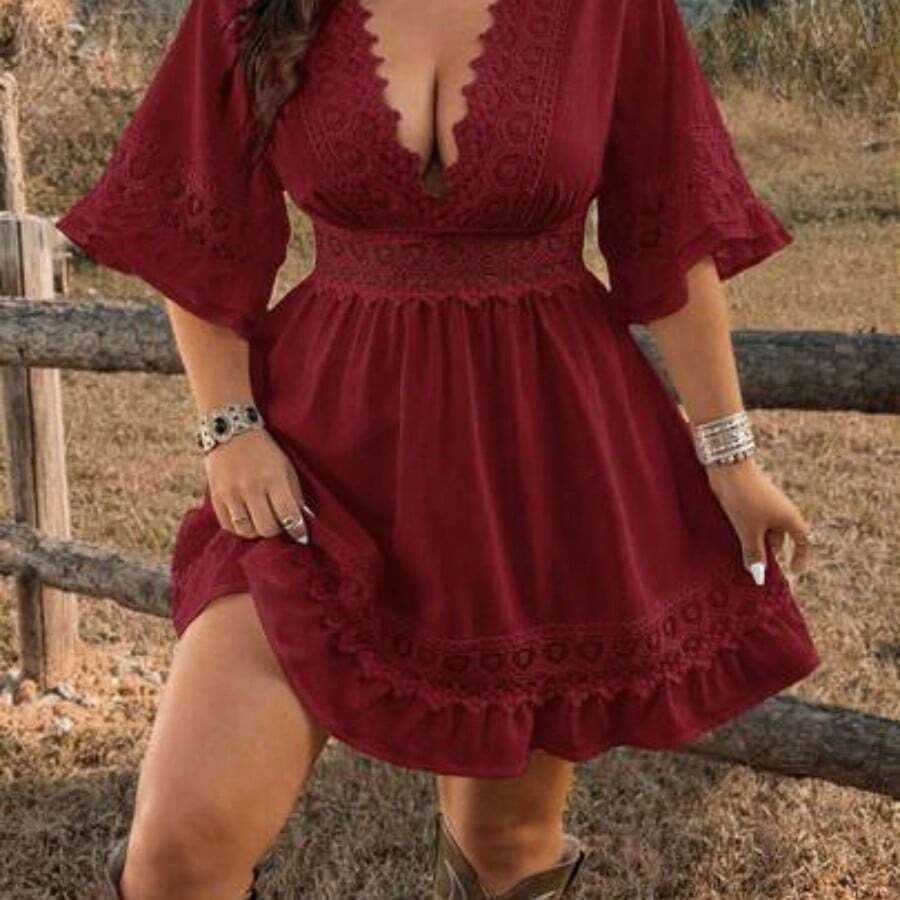 Women Blouses & Shirts - Bordeaux - View 1