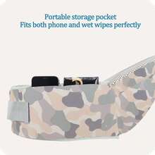 Newborn Carrier, Baby Carrier, Baby Wrap Carrier, With Hook&Loop For Easily Adjustable - 幾何色彩 - 查看 5