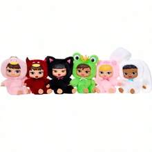 L.O.L.SURPRISE! Bratz 盲盒鑰匙圈 - 時尚娃娃驚喜開箱收藏品，附時尚吊飾，可愛桌面裝飾禮物 - 彩色 - 查看 4