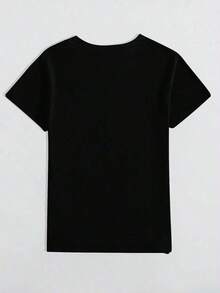 Women T-Shirts - Black - View 4