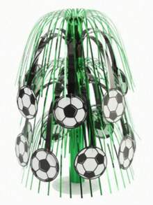 1 pieza Decoración de escritorio con forma de balón de fútbol, decoración con tema de fútbol adecuada para ver partidos y fiestas - Automóvil club británico - Ver 2