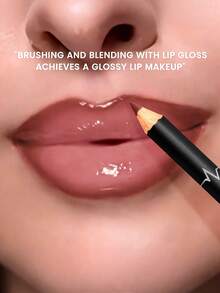 Pudaier 2-In-1 Lip Set: Nourishing Lip Liner Pencil And Lip Gloss | Waterproof & Long-Lasting, Defines Lip Shape, Universal Shades | Ideal Valentine's Day Gift - 05+01 - 查看 4