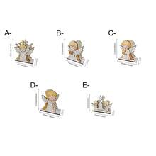 1pc European Religious Theme Wooden Tissue Holder. Guardian Angel Design Upright Paper Napkin Rack Dispenser. For Home Kitchen Restaurant Cafe Dining Room Table Centerpiece. Farmhouse Style Creative Holy Blessing Church Event Birthday And Wedding Party Supplies. - Multicolor - View 17