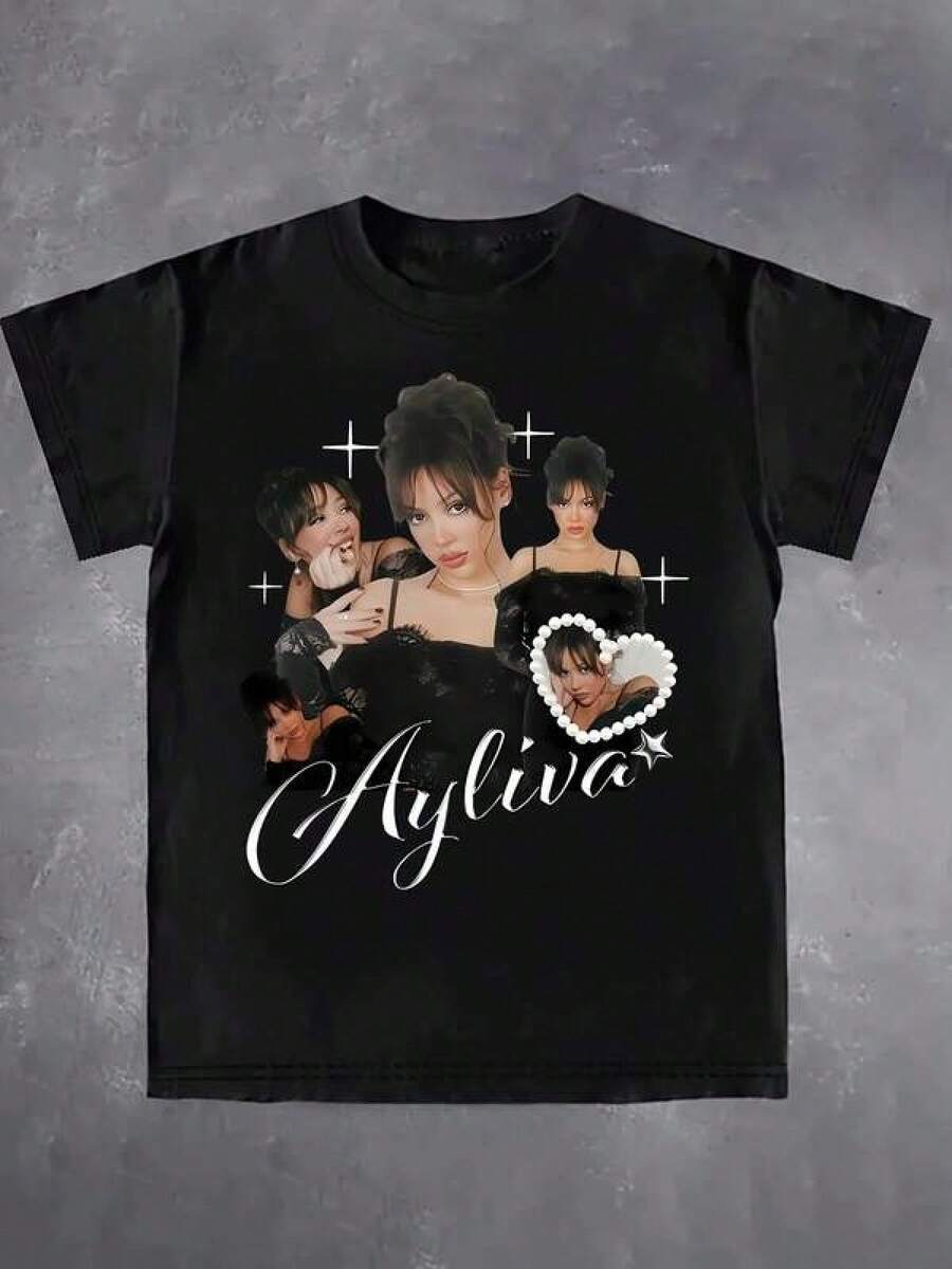 Women T-Shirts - Black - View 1